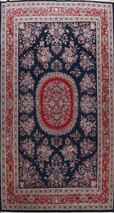 Blumenmuster Aubusson chinesischer Gemüsefarbstoff handgeknüpfter Palast Größe Flächenteppich 11'x18' - Bild 1 von 20