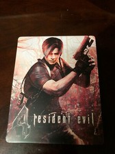 Resident Evil 4 PS2/PS4/XBOX Custom-Made Steelbook Case (NO GAME)