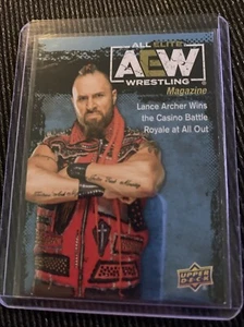 2021 Upper Deck AEW All Elite Wrestling - AEW Magazine Finisher #91 Lance Hoyt - Picture 1 of 2