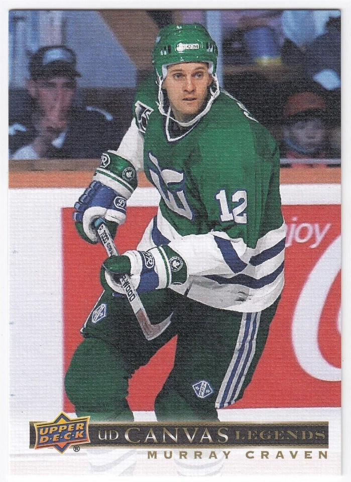 2020-21 SP Signature Edition Legends UD Canvas MURRAY CRAVEN #C-76 Whalers - Image 1 of 1