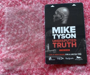 MGM Grand Casino Las Vegas Nevada Mike Tyson chiave camera d'albergo verità indiscussa vintage - Foto 1 di 4