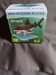 Mini Building Blocks Shark 256 Pieces Ages 7+ New Factory Sealed  - Picture 1 of 4