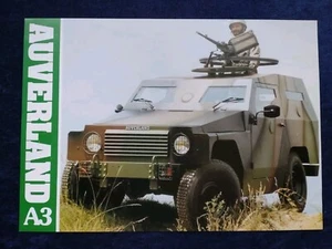 Auverland A3 Prospekt Blatt englisch - Bild 1 von 2