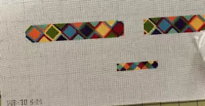 Watch Band 38/40 size for Apple Watch plus findings hand painted needlepoint - Picture 1 of 5