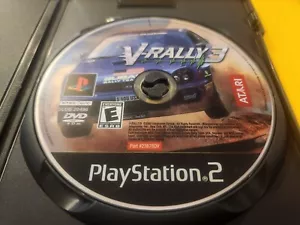 V-Rally 3 - Disc Only - Tested (Sony PlayStation 2, 2002) - Picture 1 of 4