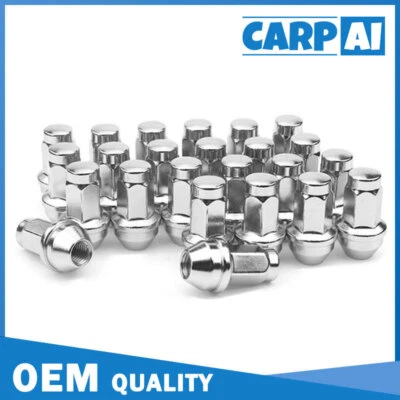 24x Tuercas de acero inoxidable OEM de fábrica Ford F1a50 Expedition 14x2 4L3Z1012A Foto 1 de 4