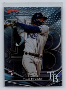 2022 Bowman's Best #55 Vidal Brujan RC RAYS - Picture 1 of 2