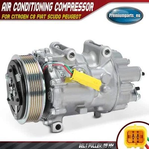 Air Conditioning Compressor for Citroen C8 Fiat Scudo Peugeot Expert Toyota New - Picture 1 of 11