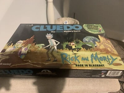 Rick and Morty Cluedo Mystery Board Game - New & Sealed - Image 1 of 3