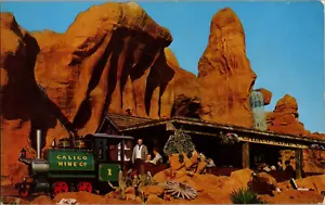 Postal Calico Mine Knott's Berry Farm Buena Park California Cromo Sin Publicar - Imagen 1 de 2