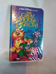 The Great Mouse Detective Black Diamond VHS 1992 Disney - Picture 1 of 4