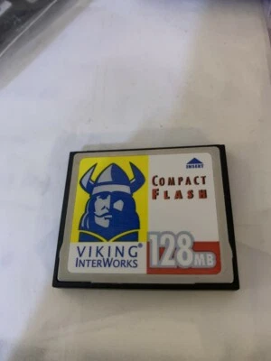 VIKING 128MB COMPACTFLASH CF Memory Card - Image 1 of 2