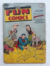 More Fun Comics #105 (1945) 2nd Superboy cover very rare
