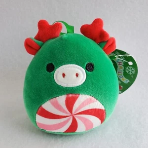 Squishmallow ZUMIR el alce menta 4" adorno de Navidad peluche 4 pulgadas 2024 - Imagen 1 de 7
