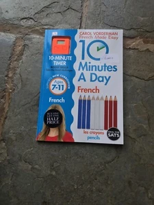 Kids French made easy, 10 minutes a day, with timer. R by Carol Vorderman - Imagen 1 de 4