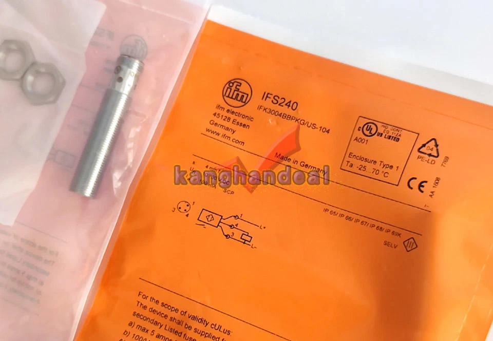 1PC NEW For IFM IFS240 IFK3004BBPKG/US-104 Proximity Switch Sensor