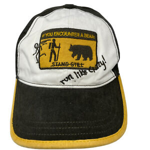 Gymboree Academy Youth Hat Size 5-7 Dog Patch Bear/Hiking Logo