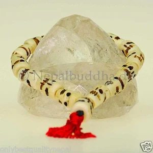 Armband Knochen beige Totenkopf Schädel Totenköpfen Nepal Asien s34 - Bild 1 von 2
