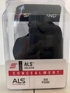 Safariland 7378 SIG P320C 9/40 X300U Left Black Holster - Picture 1 of 3
