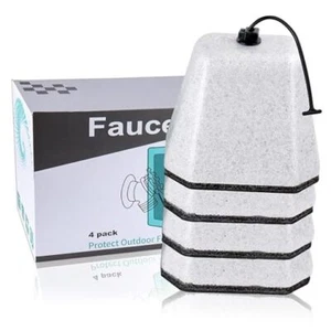 Outdoor Faucet Covers for Winter Freeze Protection, Foam Spigot Covers 4pcs - Picture 1 of 7