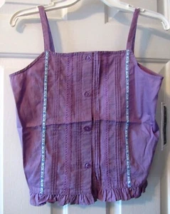 NWT GIRLS LILAC LACE AT LAST & CO. TOP    SIZE XL  16 - Picture 1 of 1