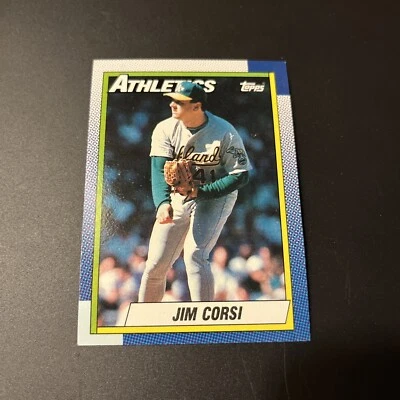1990 Topps - #623 Jim Corsi - Image 1 of 2