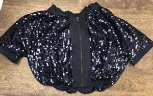 Lanvin Petie Blue Sequin Short Sleeve Girls No Size - Picture 1 of 19