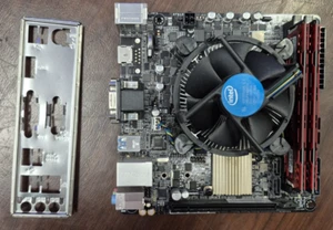 Intel Core i3-7100 ASRock H110i-PLUS ITX Mobo 8GB DDR4 2400MHz - Picture 1 of 10