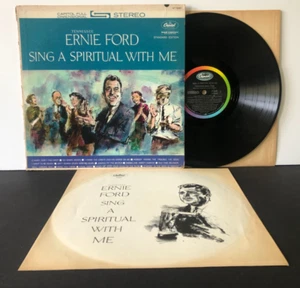 Tennesse Ernie Ford SING A SPIRITUAL WITH ME 1963 Capitol Stereo Scranton VG/VG - Picture 1 of 7
