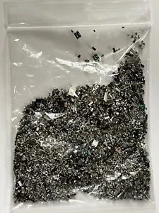 TASCHE 75g KONDENSATOREN, HALBLEITER SCHROTT EDELMETALL RECLAIM fd2k23 - Bild 1 von 4