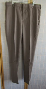 NWT Flying Cross Classic Polyester/Wool Heritage Taupe Unhem Slacks Mens 38 x 35 - Picture 1 of 7