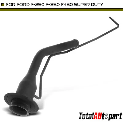 Tanque de pescoço de enchimento de combustível com roda traseira dupla para Ford F-250 F-350 Super Duty 09-10 - Imagem 1 de 4