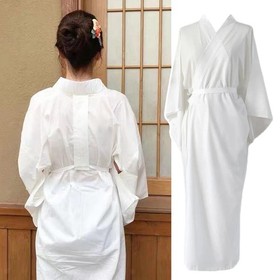 Japanese Kimono Innerwear Japanese Inner Robe for Women Polyester Portable