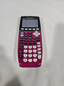 Texas Instruments TI-84 Plus C Silver Edition Calcolatrice Grafica Rosa Testata - Foto 1 di 4