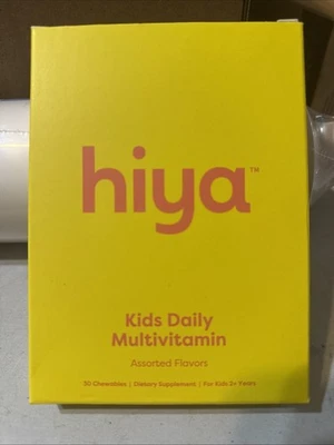 Hiya Health Kid's Daily Multivitamin 30 Chewables Sugar Free Assorted Exp 3/26 - Image 1 of 2