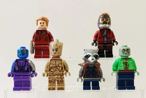 LEGO Guardians of the Galaxy Original Minifiguren Lot 1 Star-Lord Nebel SIE WÄHLEN - Bild 1 von 26