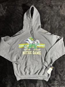 Notre Dame Fighting Irish Hooded Sweatshirt Size Men’s Medium NWT - Picture 1 of 11