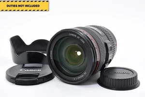 [Excelente COMO NUEVO con tapa, capó] Lente macro zoom Canon EF 24-105 mm f4 L IS USM AF de JAPÓN - Imagen 1 de 12