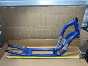 Kent super scooter Frame blue Vintage 80s - Picture 1 of 24
