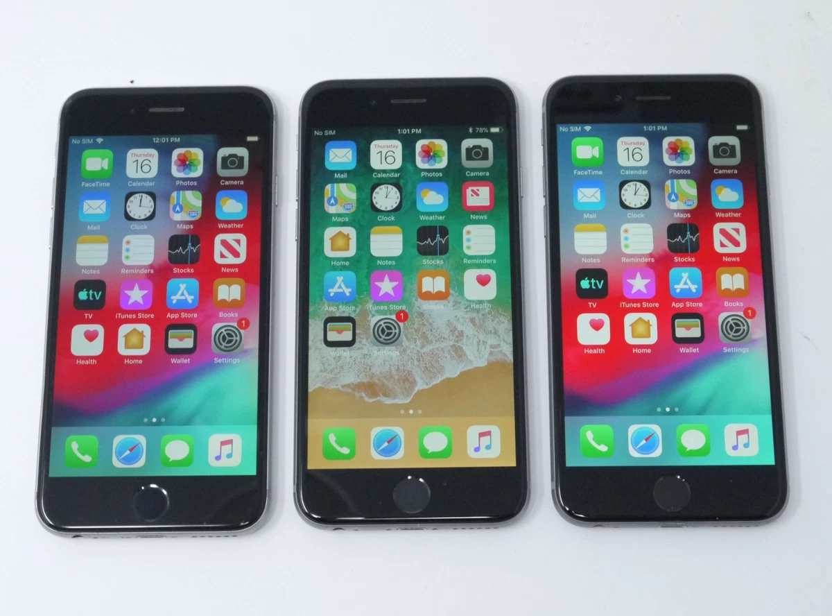 Apple iPhone 6 Gray 16 GB Cell Phones & Smartphones for Sale