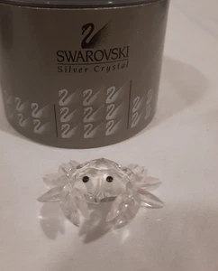 HERMOSA ESTATUILLA DE CRISTAL CANGREJO SWAROVSKI CON CAJA ORIGINAL 7624 NR 000 004 - Imagen 1 de 6