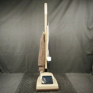 Vintage Upright Vacuum Cleaner Motorised Floor Brush Bagged Beige - Picture 1 of 11