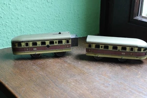 Antike Eisenbahn Blech Lok K B (8) - Bild 1 von 6