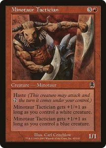 Minotaur Tactician #65 (Foil) (MP) Apocalypse APC Magic MTG - Picture 1 of 1