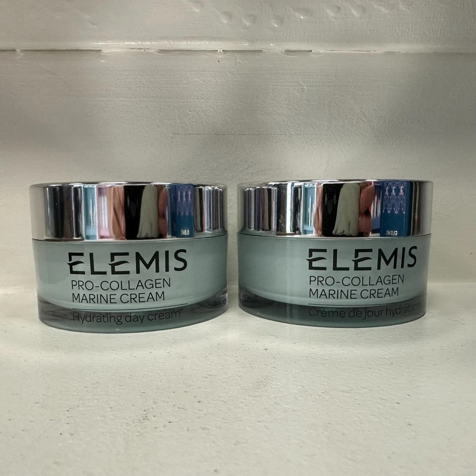 Elemis Pro-Collagen Marine Day Cream 50 mlx2 new without box - Image 1 of 1