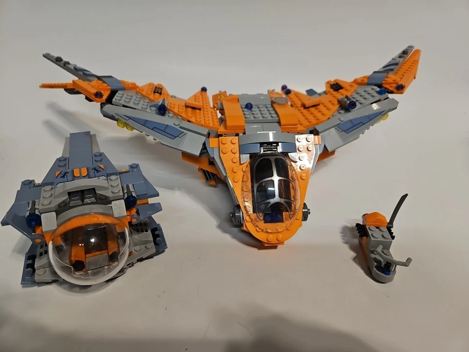 LEGO Marvel Super Heroes Thanos: Ultimate Battle 76107 Ship And 76102 - Image 1 of 4