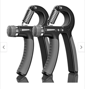 2 Pack Grip Strength Trainer Forearm Strengthener Set - Picture 1 of 4