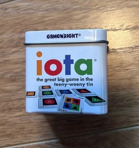 IOTA The Great Big Game In The Teeny Weeny Tin GameWright Complete - Picture 1 of 1