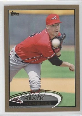 2012 Topps Pro Debut Gold /50 Heath Hembree #144 - Image 1 of 2