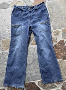 Vintage Y2K Boom Boom Jeans Women's Size 18w Stretch - Picture 1 of 19